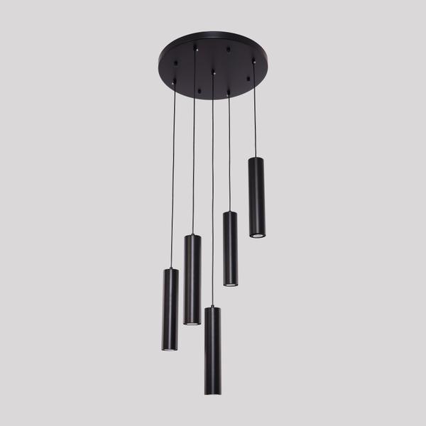 Roma hanglamp 5 Black — hanglampen bij Lumera Living