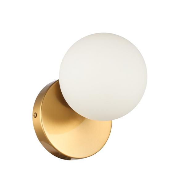 Collectie Globe Messing Wandlamp  — wandlampen bij Lumera Living
