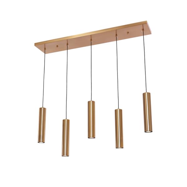 Roma hanglamp Straight Gold — hanglampen bij Lumera Living