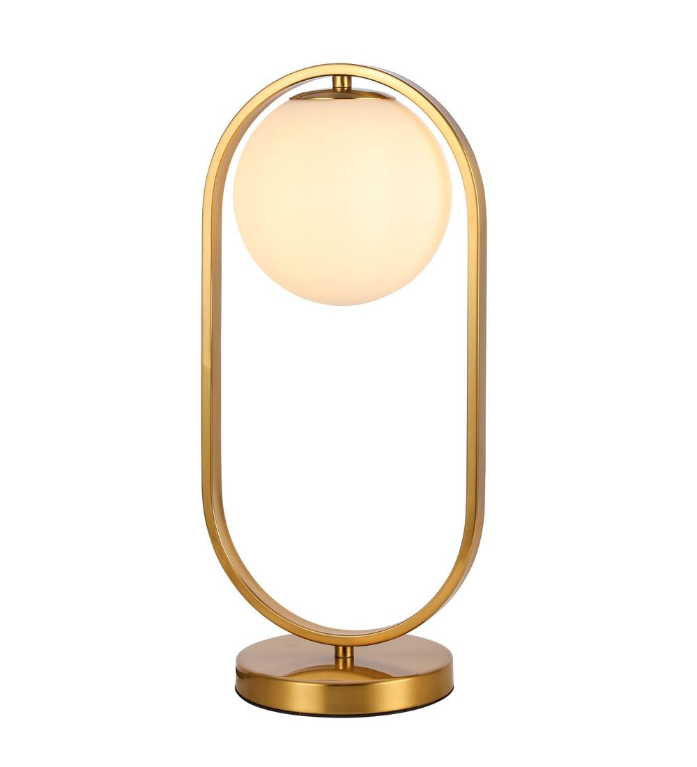 Oval Luxe Tafellamp Goud  — Tafellampen van Lumera Living